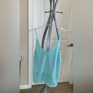 Banana Republic eyelet tank XS